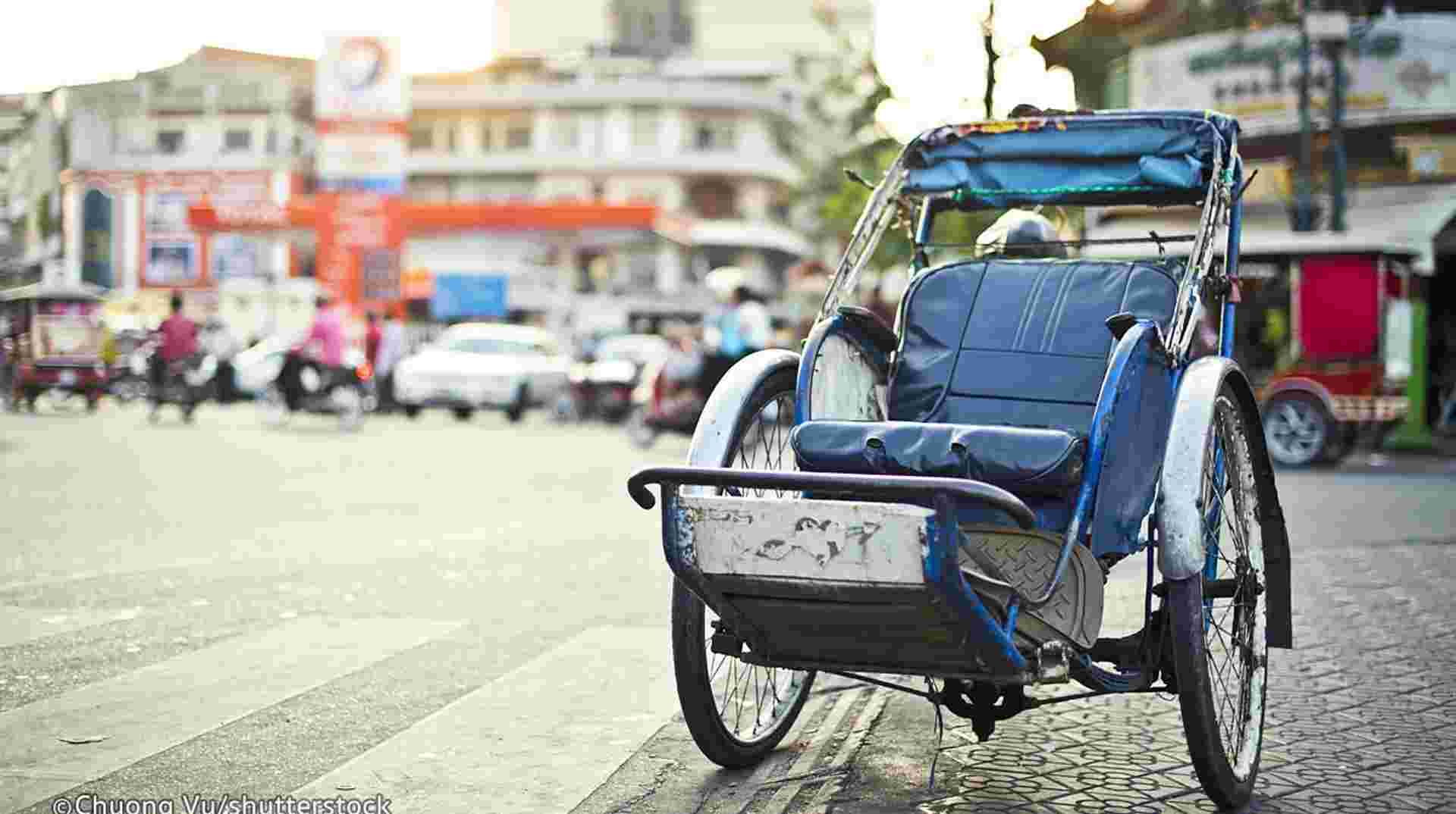 Half Day Cyclo Tour Around Central Phnom Penh 
