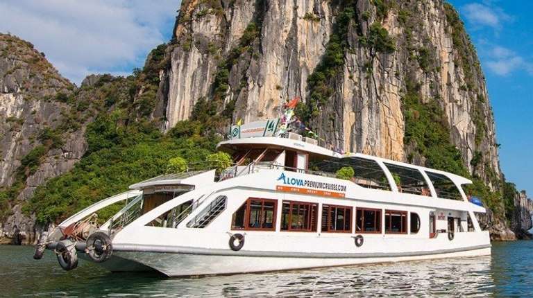  Halong 1 day on 4-star Cruise with transfer & lunch trip - alternative tour available