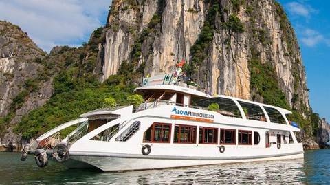 Halong 1 Day On 4-star Cruise With Transfer & Lunch