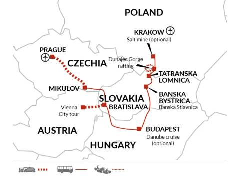 Europe Self-guided Tours: Highlights Of Eastern Europe