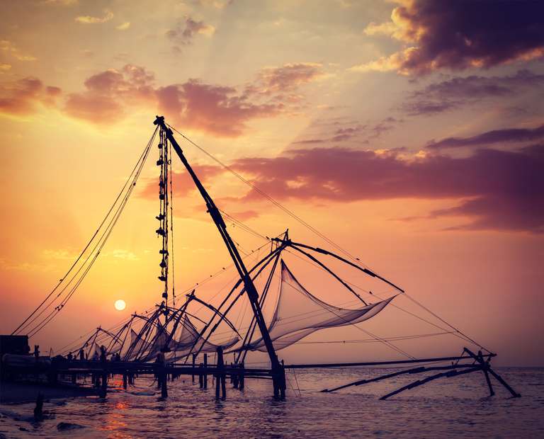 Kerala & Tamil Nadu Cultural, religious and historic sites Tour: Highlights of Kerala