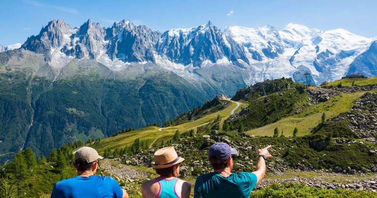 Highlights of Mont Blanc trip - alternative tour available