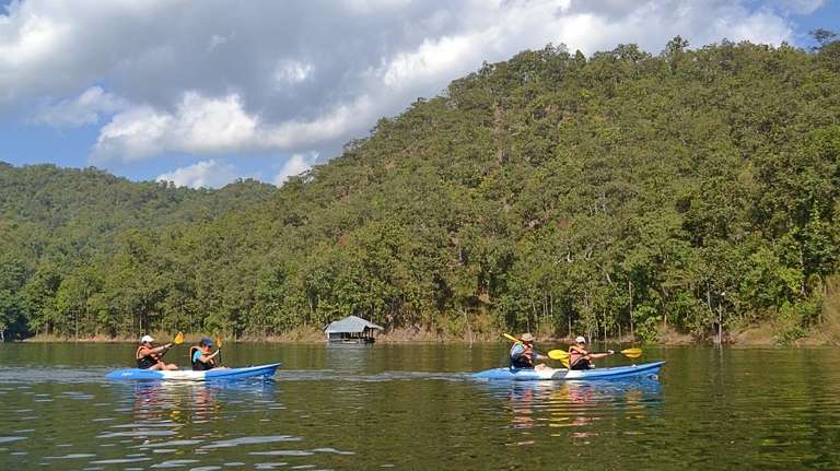Hike and Kayaking adventure day in Chiang Mai trip - alternative tour available