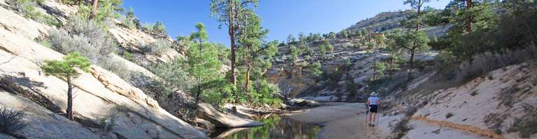 Hiking and Backpacking Utah's Boulder Mail Trail trip - alternative tour available