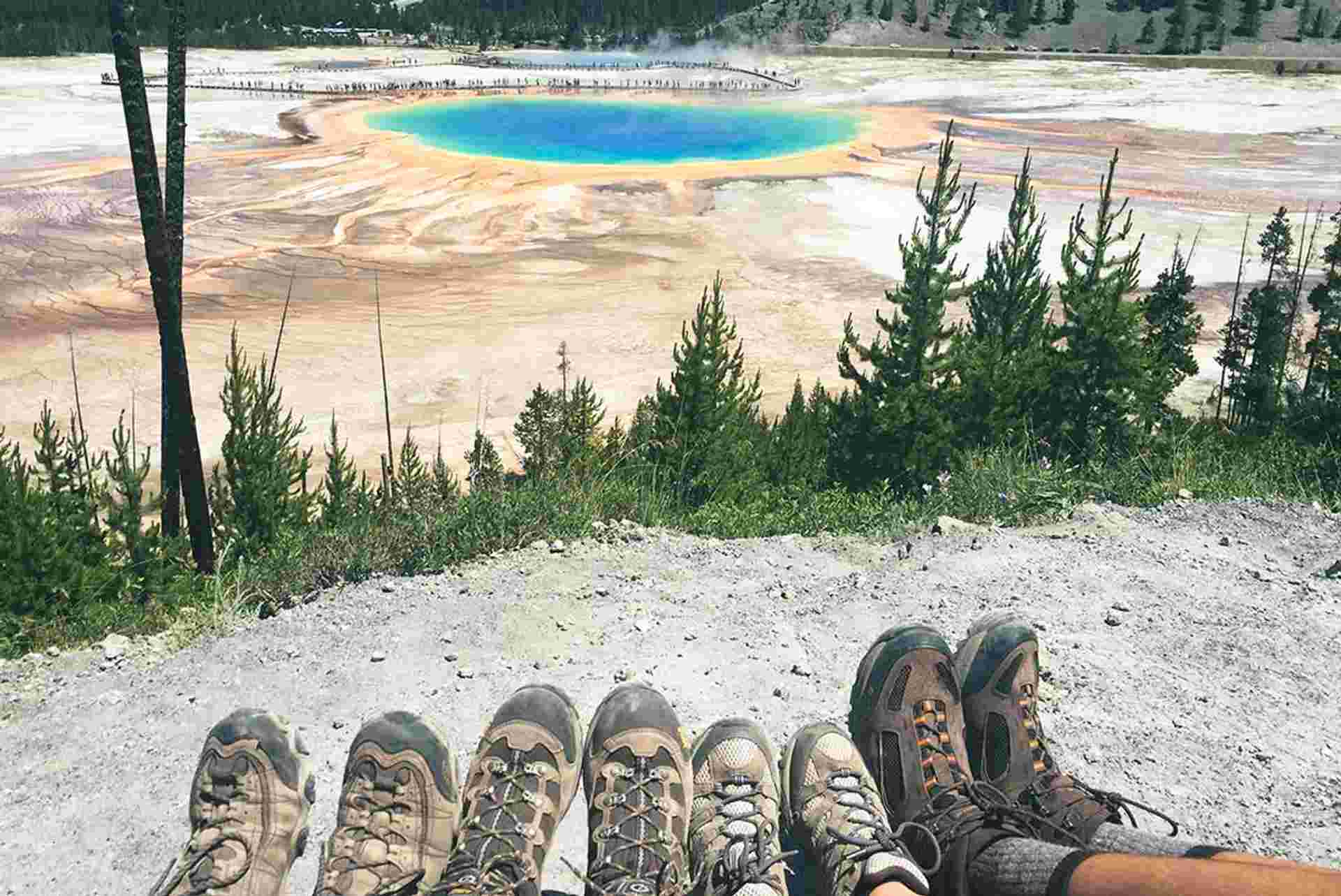 Hiking and Camping in Yellowstone
