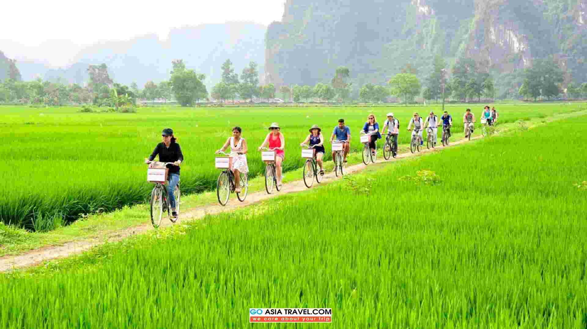 Hoa Lu - Tam Coc - Cycling - Mua Cave with Transfer