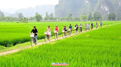 Hoa Lu - Tam Coc - Cycling - Mua Cave With Transfer - January 2027