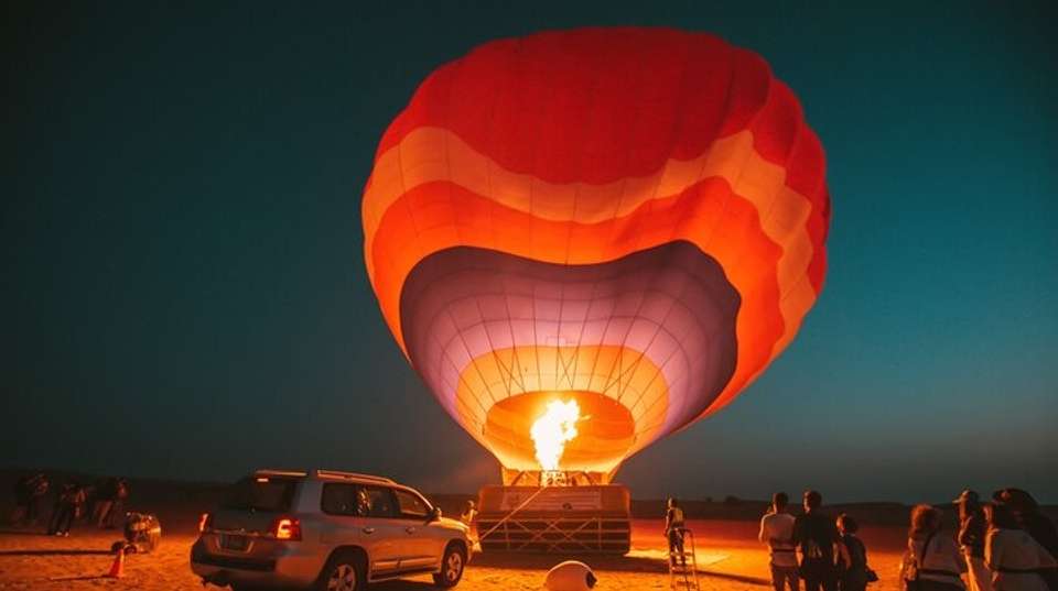 Hot Air Balloon Ride in Dubai with Pickup - undefined - Image 1