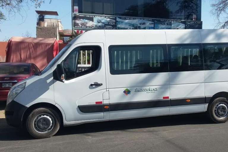 Bus Station Departure Transfer from Ica city or Huacachina trip - alternative tour available