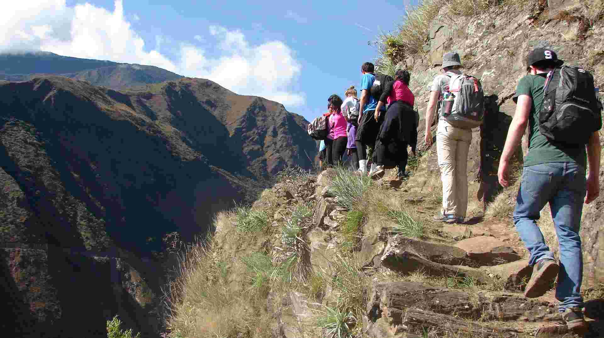 Inca Jungle trail to Machu Picchu: Biking and Hiking