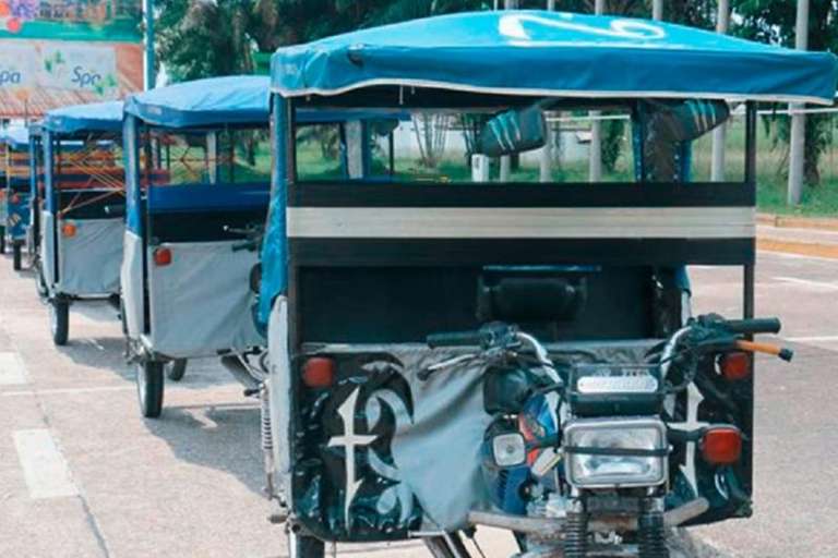 Iquitos Airport Departure Transfer in Tuk Tuk trip - alternative tour available
