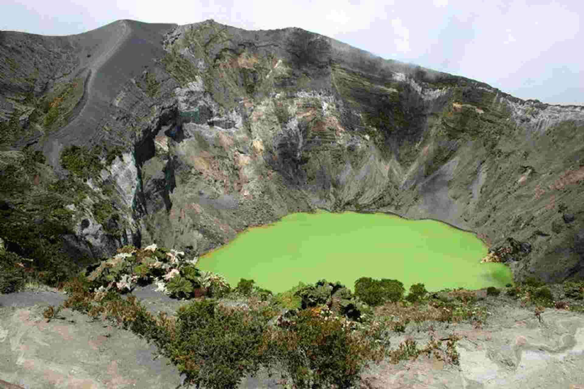 Irazu Volcano, Orosi And Lankester From San Jose