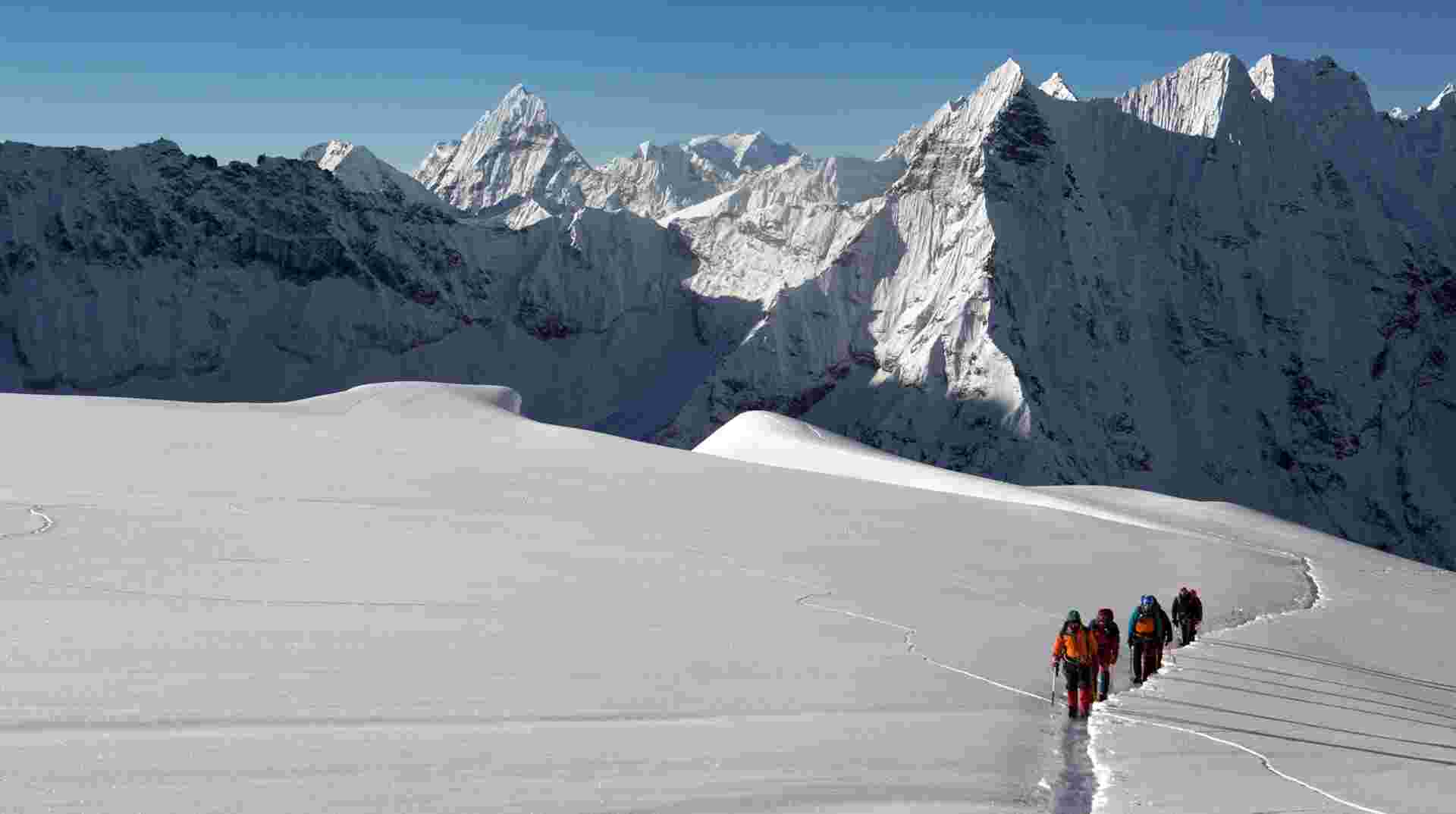 Island Peak Climbing from Chhukung