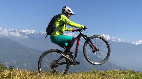 Kathmandu Rim Bike Tour - Winter Tours