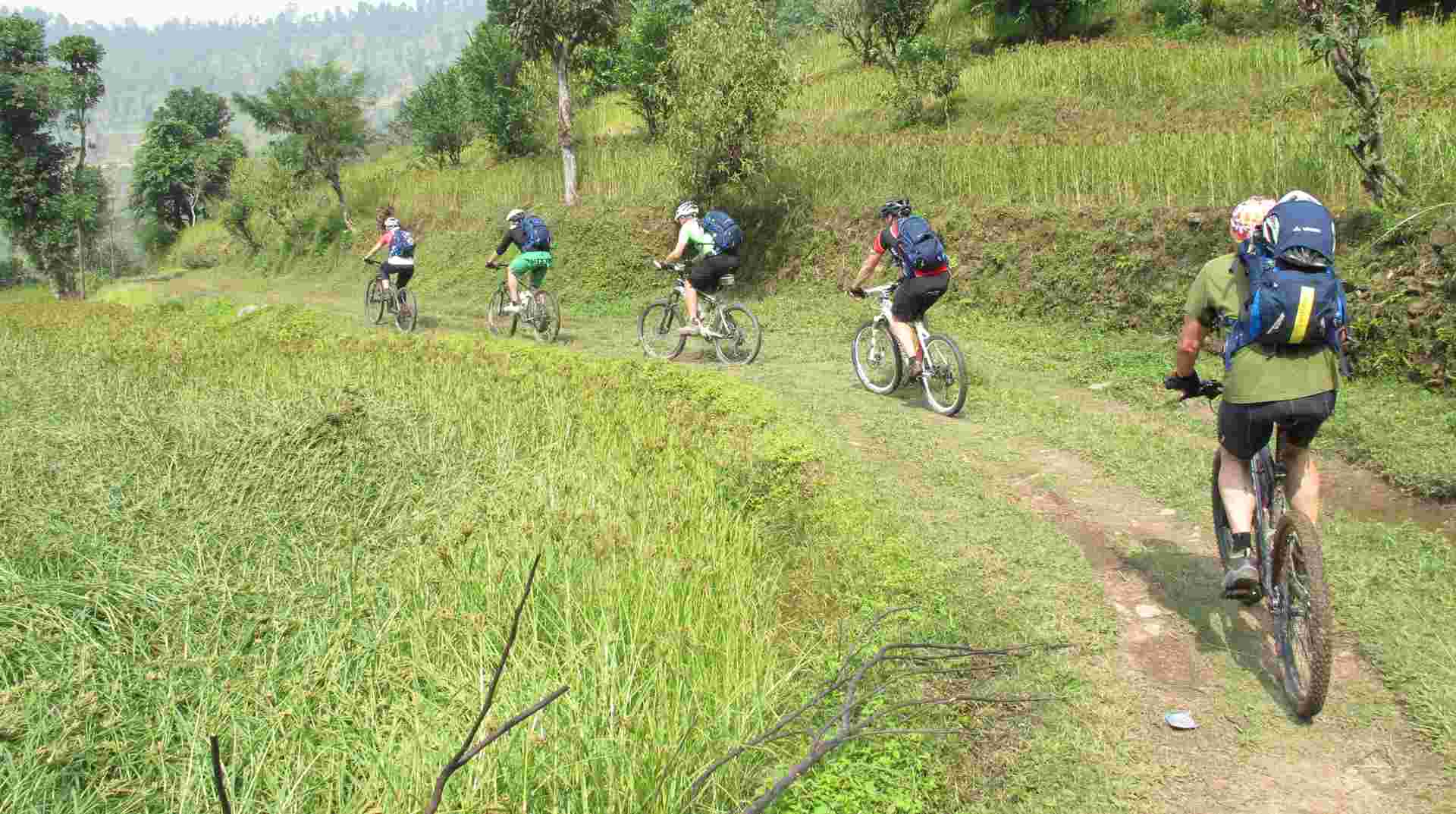 Kathmandu Valley Single Track Mountain Biking