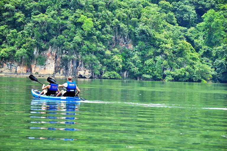 Kayaking On Ba Be Lake 2 Days 1 Night trip - alternative tour available