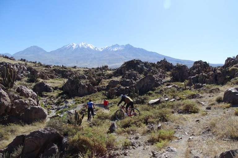 Las Rocas Park and Chilina Valley Bike Tour - 1 day