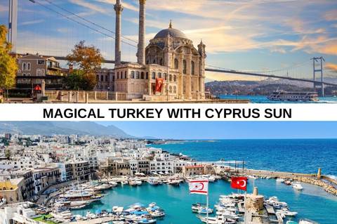 Magical Turkey With Cyprus Sun