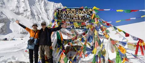 Manaslu Circuit And Larkya La Pass