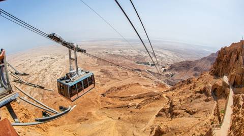 Masada And The Dead Sea From Tel Aviv - June 2026