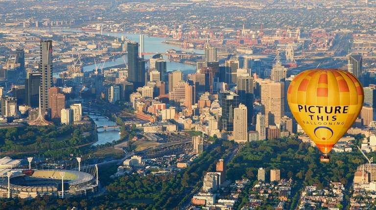 Melbourne Sunrise Hot Air Balloon Flight trip - alternative tour available