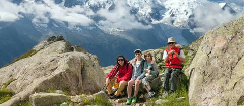 Europe Group Tours: Mont Blanc Family Guided Hike From Italy