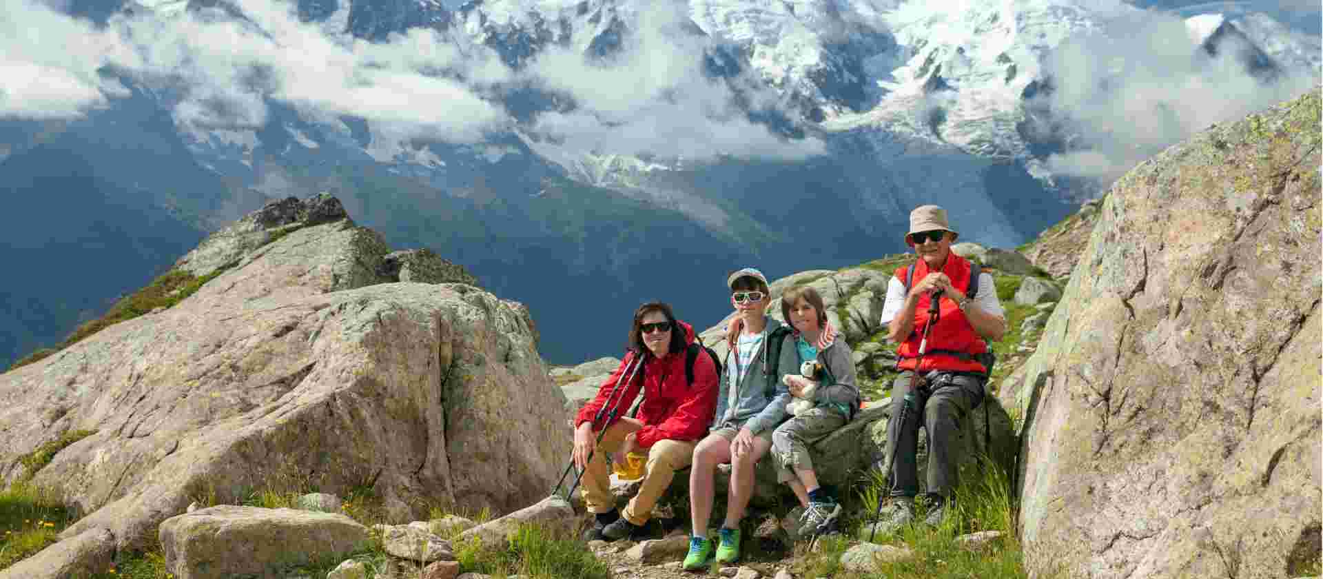 Mont Blanc Family Guided Hike From Italy