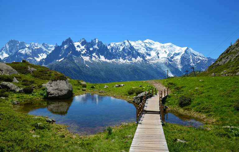 France Sightseeing Tour: Mont Blanc Walks – Short Break