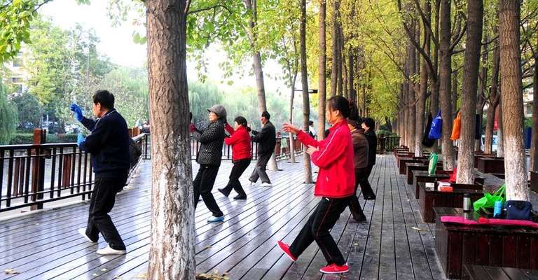 Morning Park & Tea Market Tour trip - alternative tour available