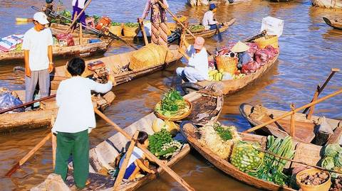 My Tho Boat Trip - Deluxe Group Tour - Fall Tours