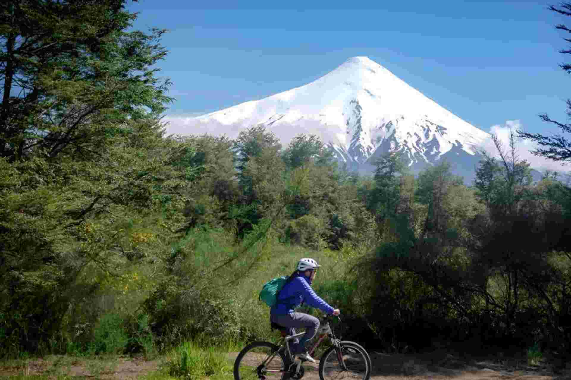 Pedal to Explore the Osorno Volcano & Petrohue Falls by Bike
