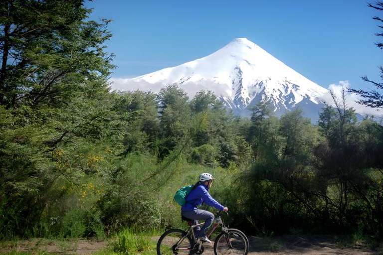 Pedal to Explore the Osorno Volcano & Petrohue Falls by Bike trip - alternative tour available