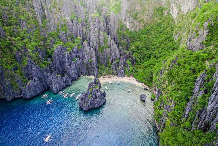 Philippines City sightseeing Tour: Philippines Palawan Island Getaway