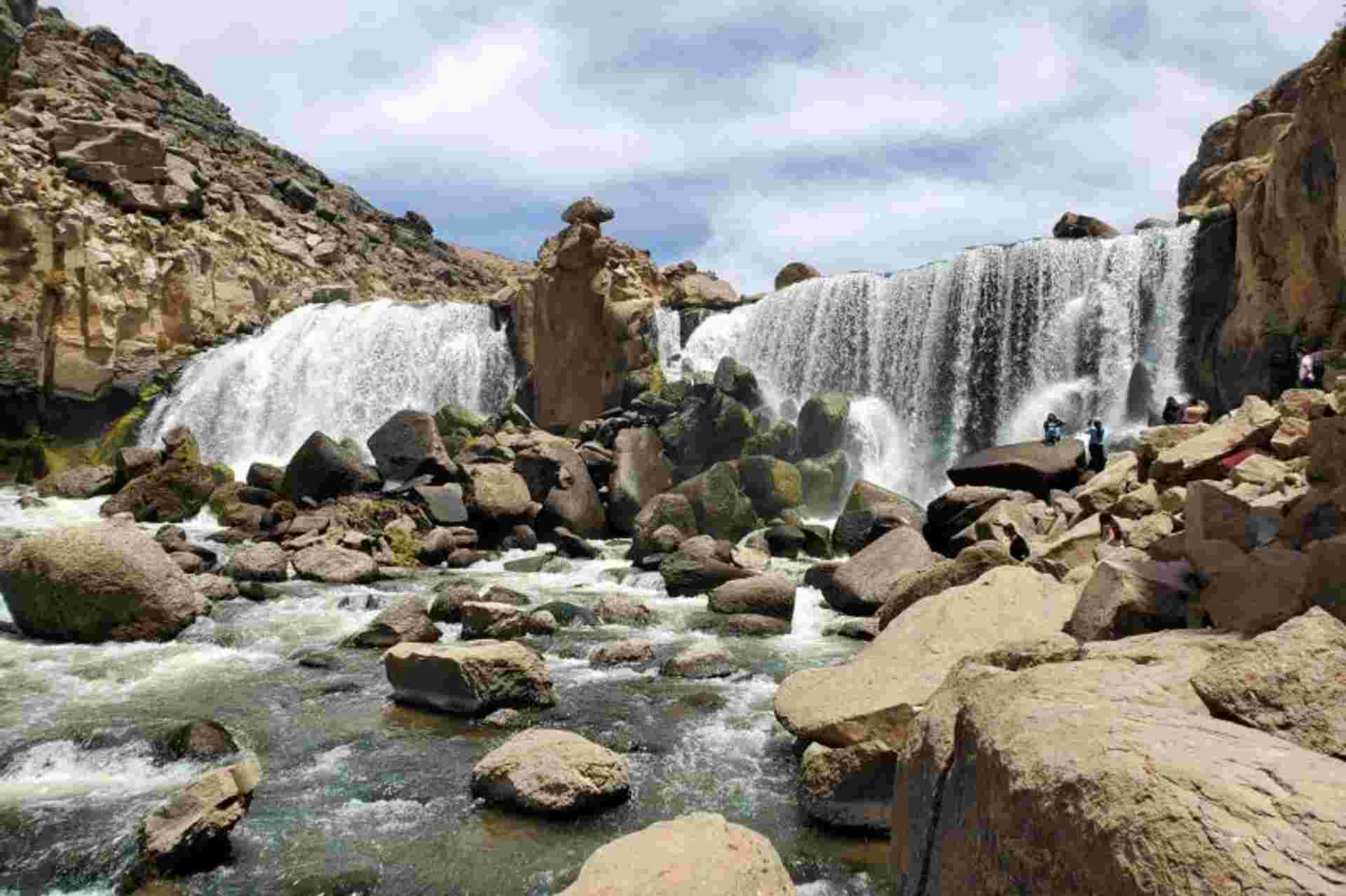 Pillones Waterfalls and Imata Stone Forest