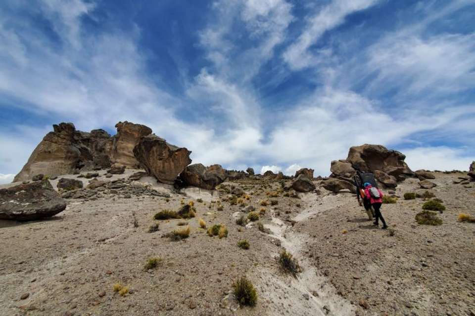 Pillones Waterfalls and Imata Stone Forest - Tangol Tours - Peru - Image 2