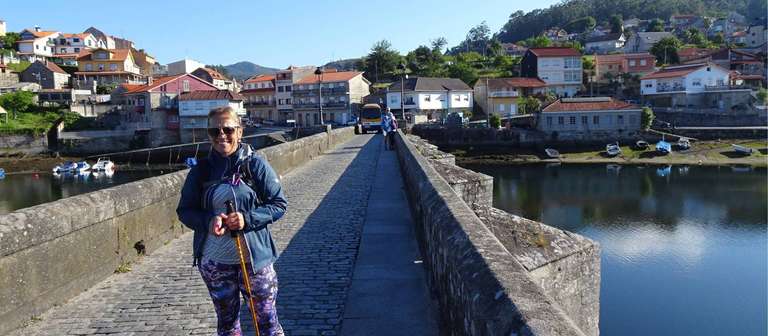 Portuguese Camino - Tui to Santiago trip - alternative tour available