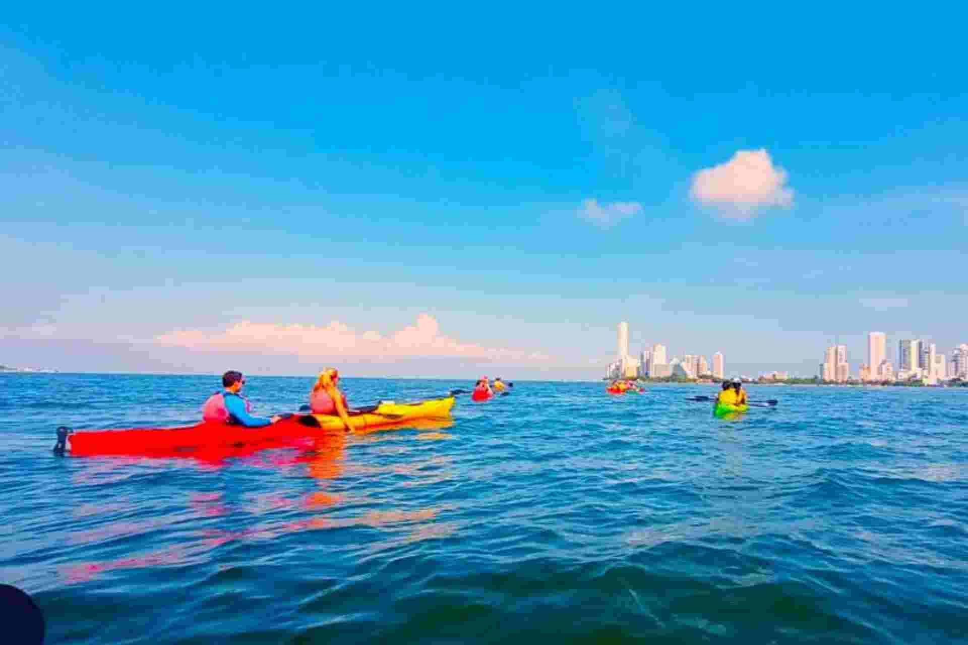 Punta Arena Kayak Tour from Cartagena
