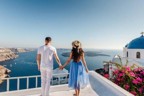 Athens City Sightseeing Tour: Athens, Santorini & Milos