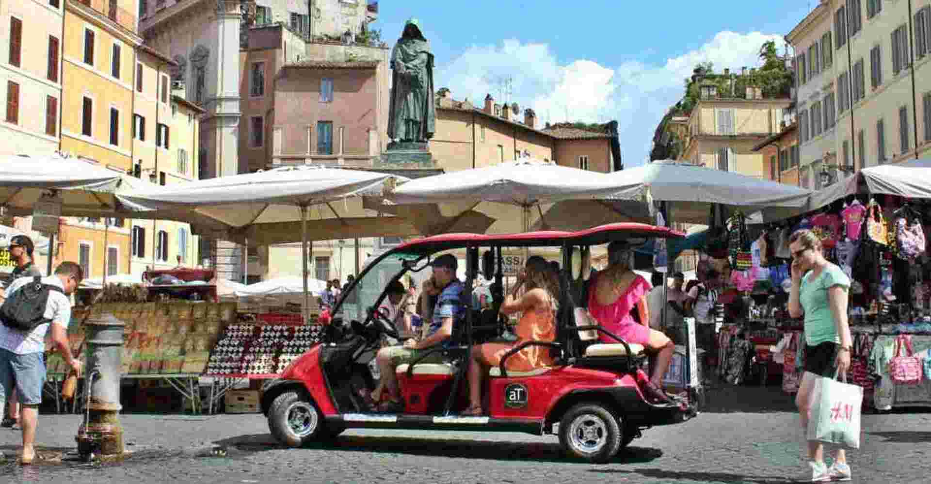 Rome by golf-cart private tour