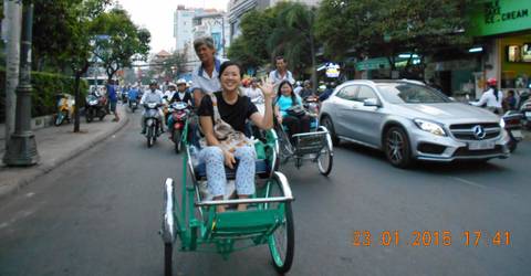 Saigon By Night With Cyclo And Dinner On Cruise - Winter Tours