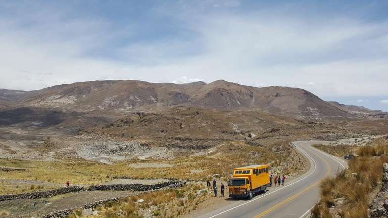 SANTIAGO to LIMA (38 days) The Cordilleras trip - alternative tour available