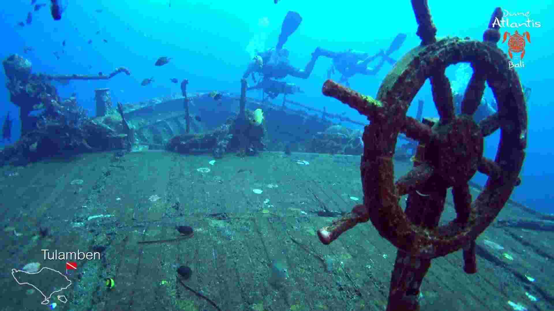 Shipwreck Scuba Diving In Bali