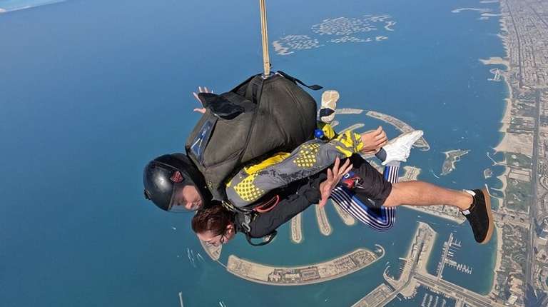 Sky Dive Dubai Palm trip - alternative tour available