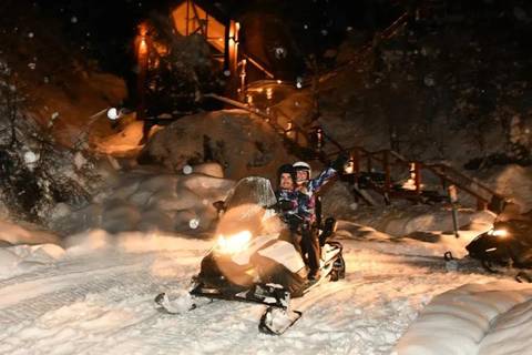 Snowmobile Adventure & Dinner At La Cueva Catedral