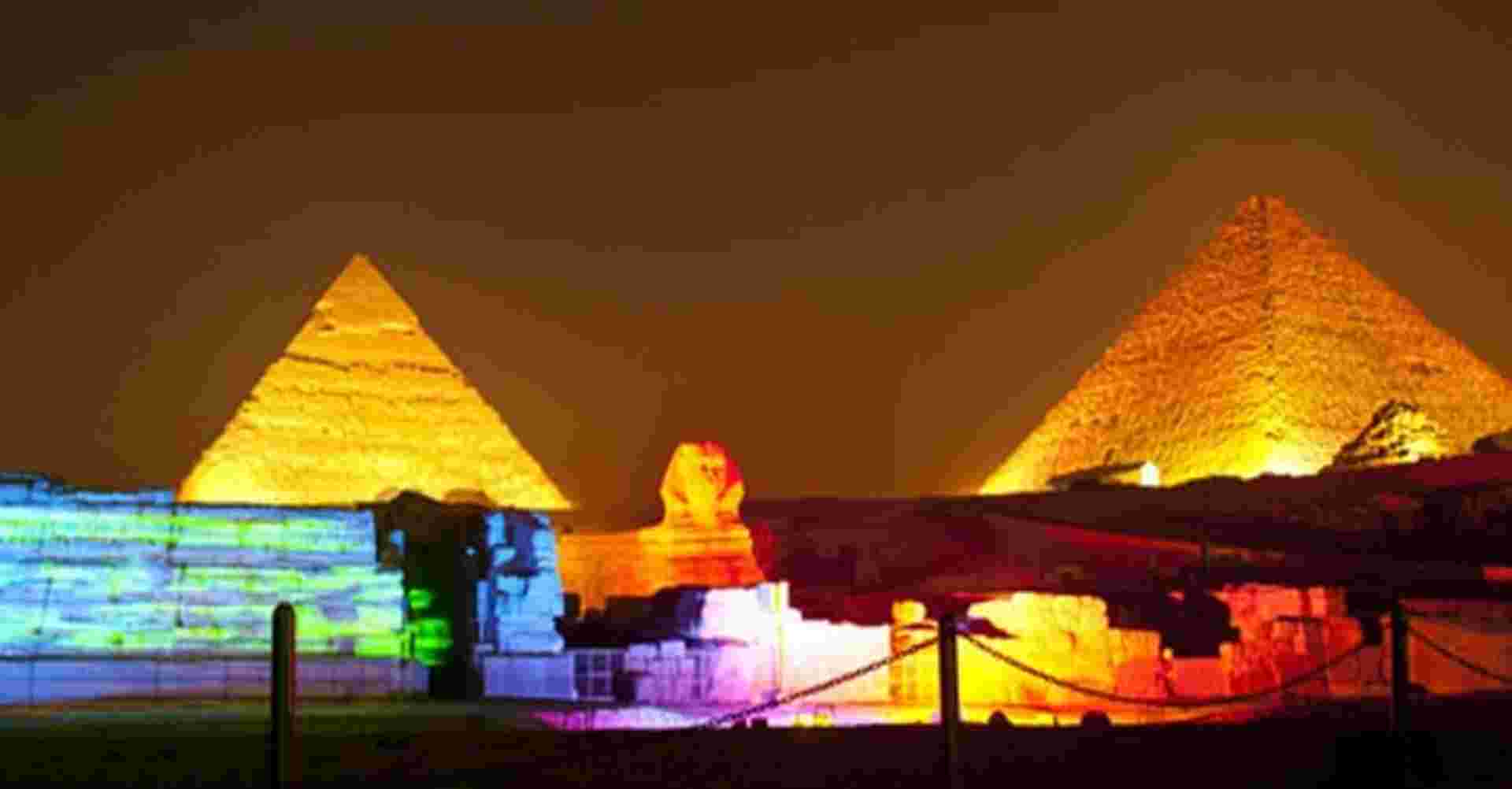 Sound and Light Show at Giza Pyramids 