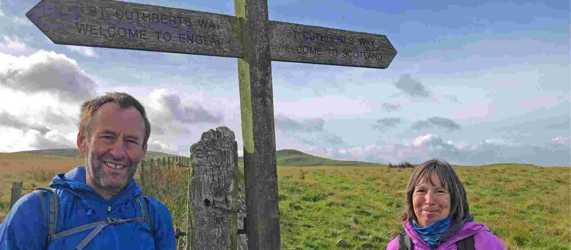 Hiking St Cuthbert's Way