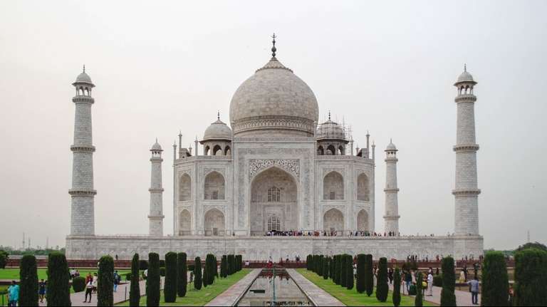 Taj Mahal by Gatimaan train