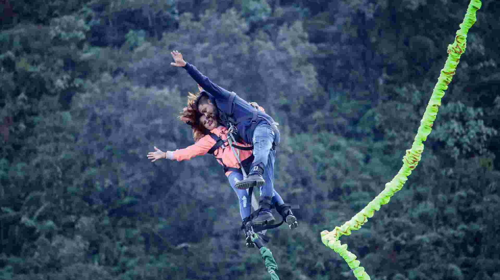 Tandem Bungee Jumping in Pokhara