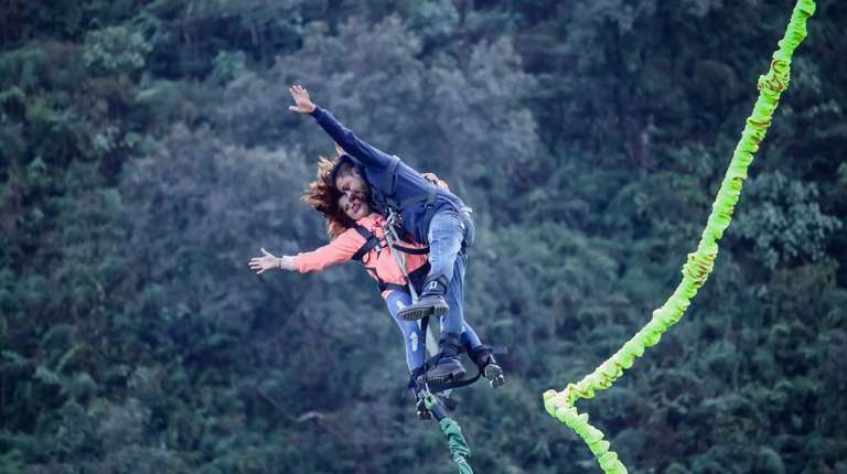 Tandem Bungee Jumping in Pokhara trip - alternative tour available