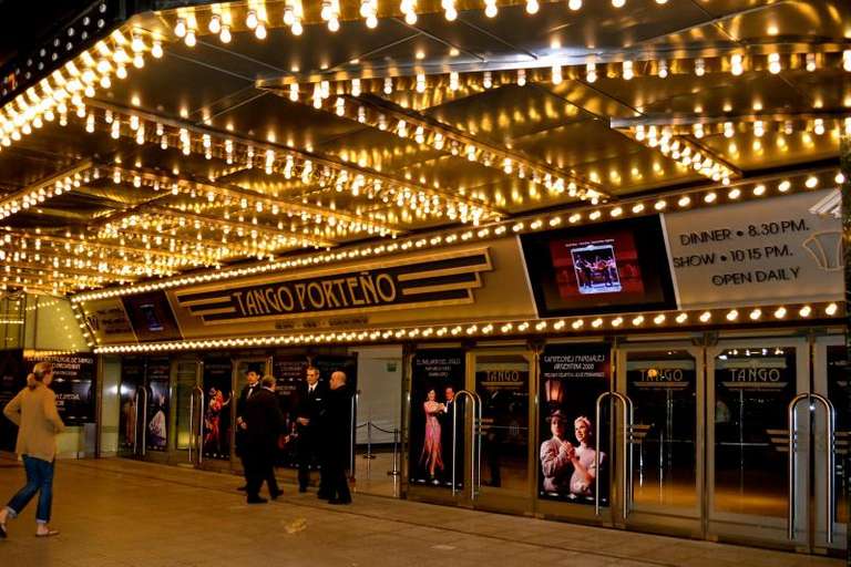 Tango Porteño Show with optional dinner trip - alternative tour available
